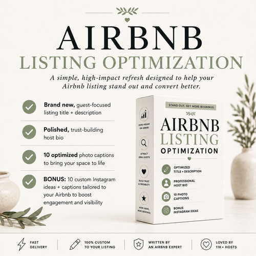 Airbnb Listing Optimization Service